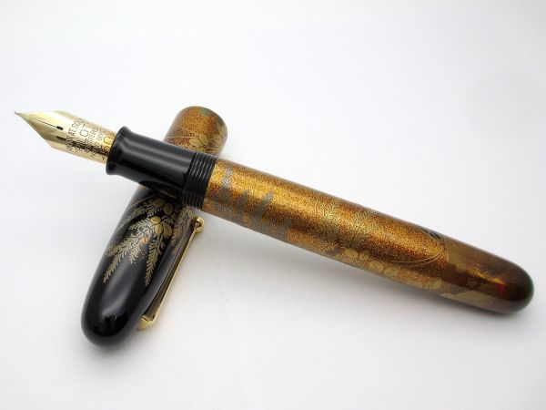 1000円スタート 大型蒔絵万年筆 PILOT NAMIKI パイロット ナミキ 萩