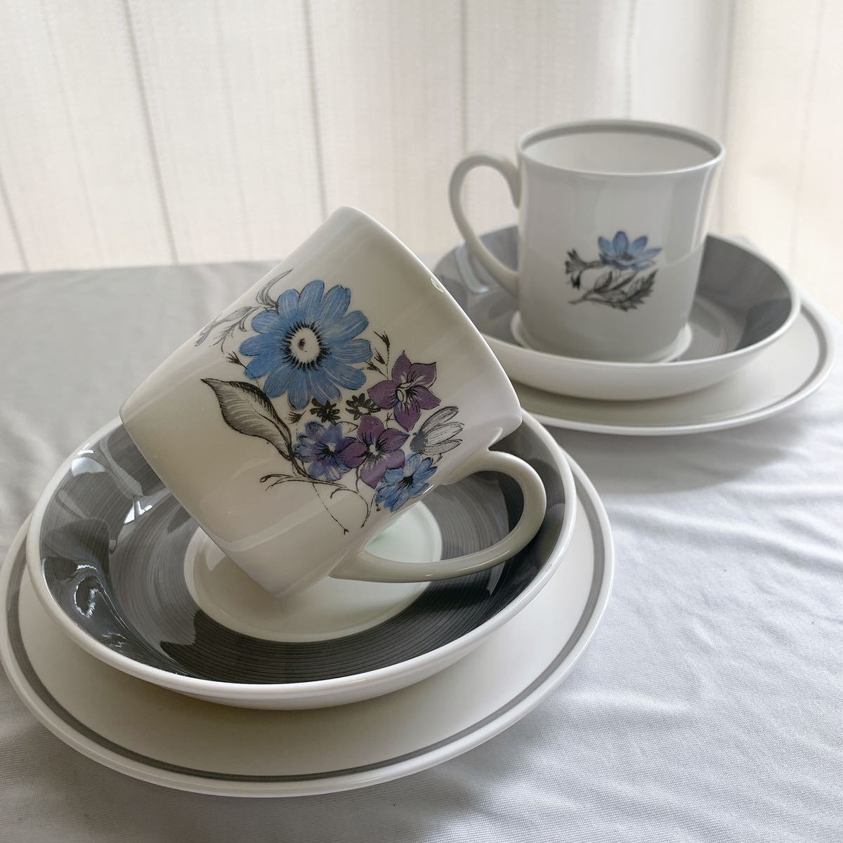 006 スージークーパー クレッセント 3個セット エッグカップ