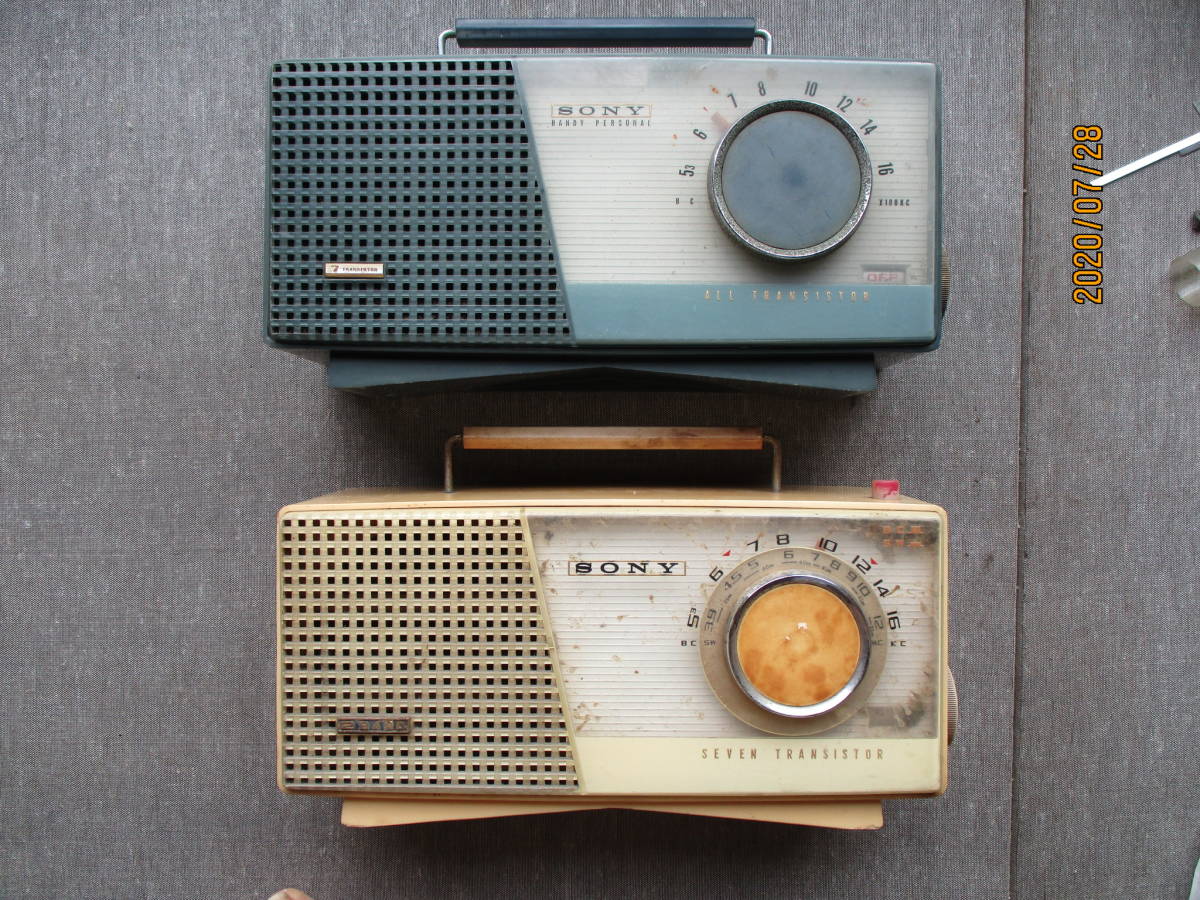 ☆SONY ソニー トランジスタラジオ TR-712 昭和☆ SONY 全トランジスタ