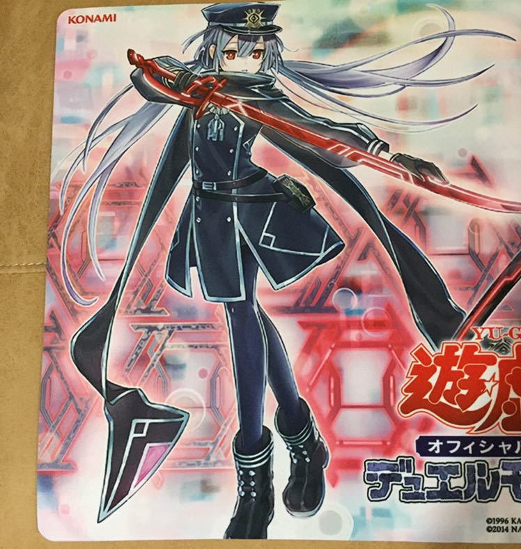 遊戯王 閃刀姫ロゼ・レイ プレイマット ラバー製の落札情報詳細