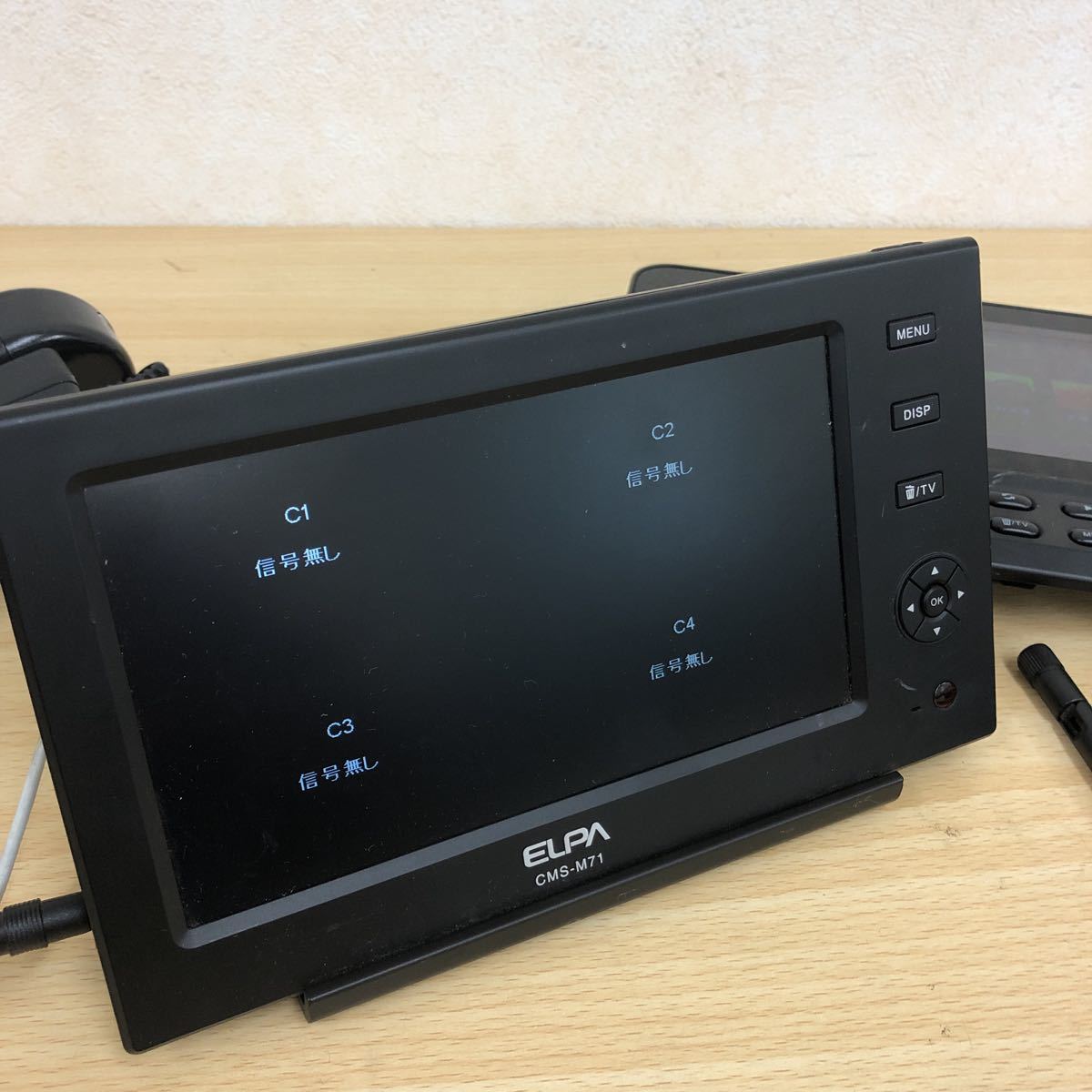 ELPA 防犯カメラモニターのみCMS M71
