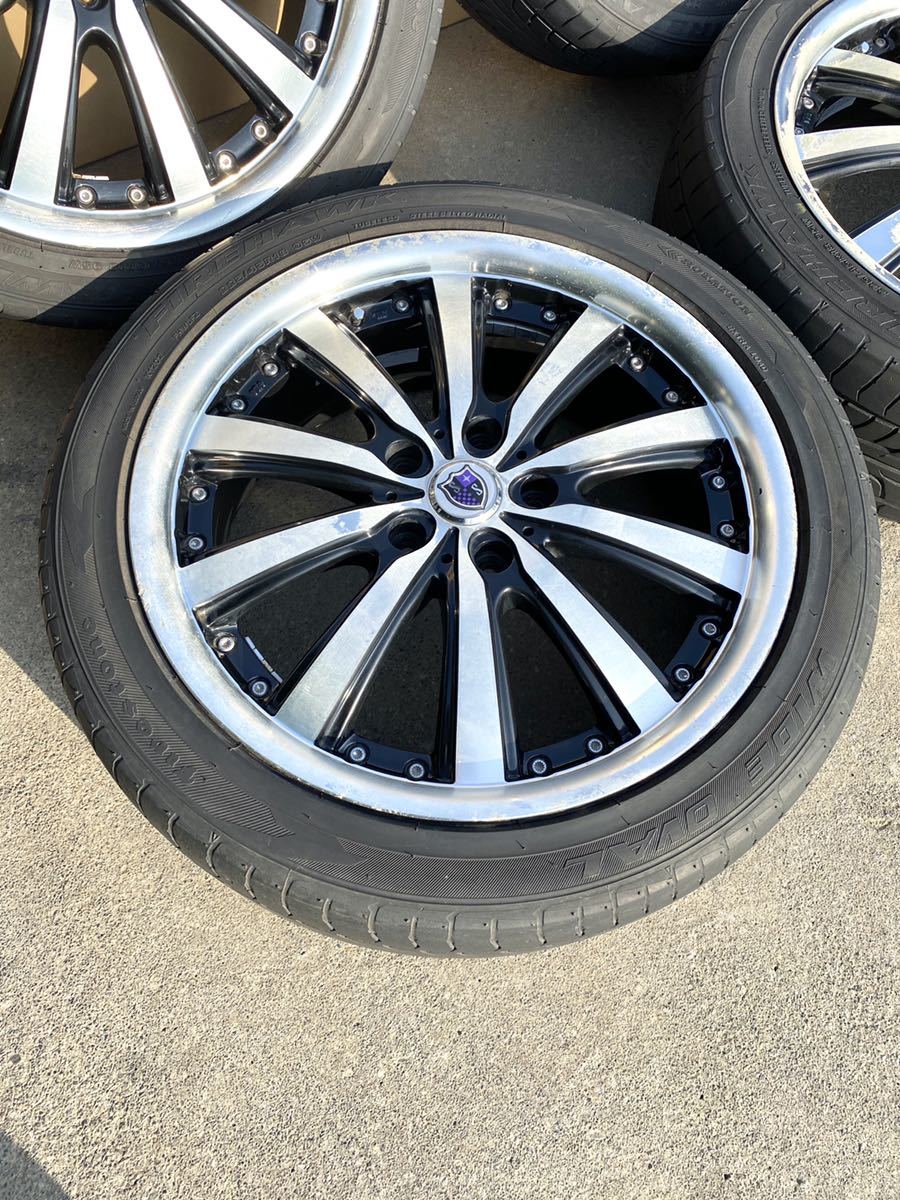 美品 シュタイナー Steiner 18インチ アルミホイール 18x7j 53 Pcd114 3 スバル Wrx S4 プリウスa ヴェゼル ノア ヴォクシー Ch R の落札情報詳細 ヤフオク落札価格情報 オークフリー スマートフォン版