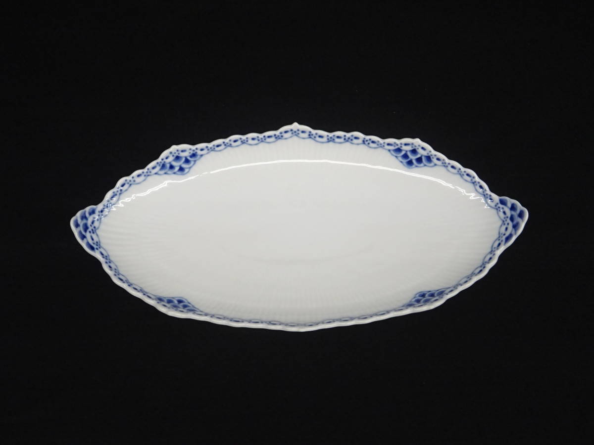 Royal Copenhagen ロイヤルコペンハーゲン プリンセス オーバル 貝殻型 プレート 皿 ２枚セット M 4 A の落札情報詳細 ヤフオク落札価格情報 オークフリー スマートフォン版