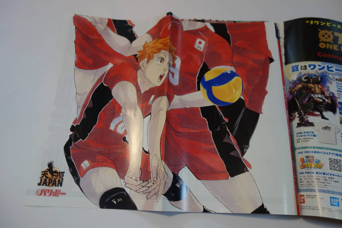 ハイキュー 描き下ろし Bigポスター カラーページ切り抜き 週刊少年ジャンプ 年7月27日32号 付録 最終回直前 の落札情報詳細 ヤフオク落札価格情報 オークフリー スマートフォン版