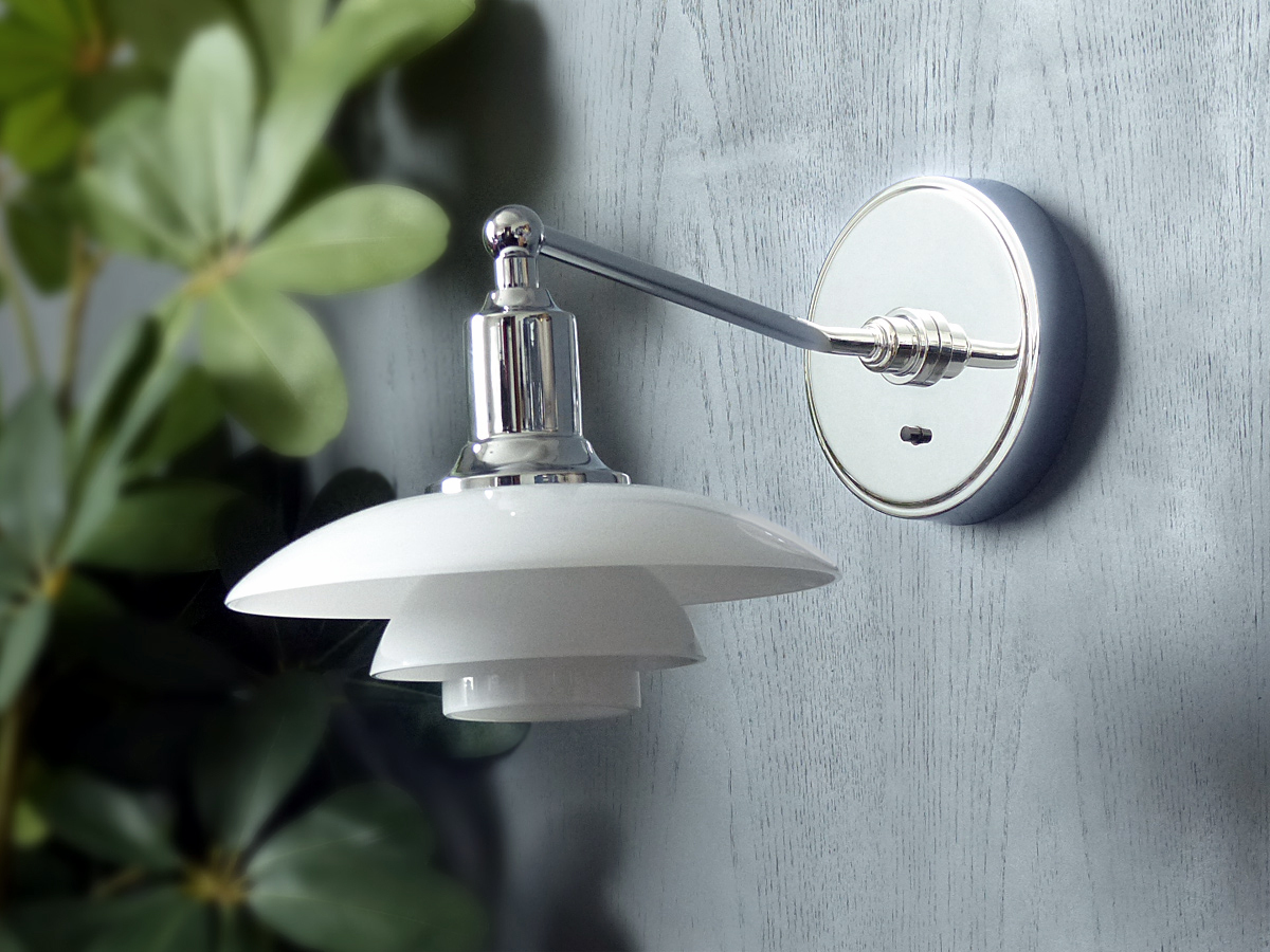 新品 北欧照明 ポールヘニングセン Ph2 1 ウォールライト 間接照明 ブラケットランプ 壁付け ガラス製 インテリア Led対応 リプロダクト の落札情報詳細 ヤフオク落札価格情報 オークフリー スマートフォン版