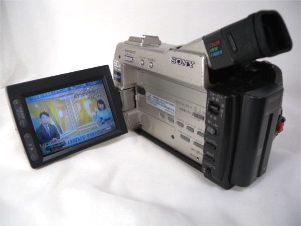 miniDVのダビングに！ SONY ビデオカメラ DCR-TRV9 （動作品