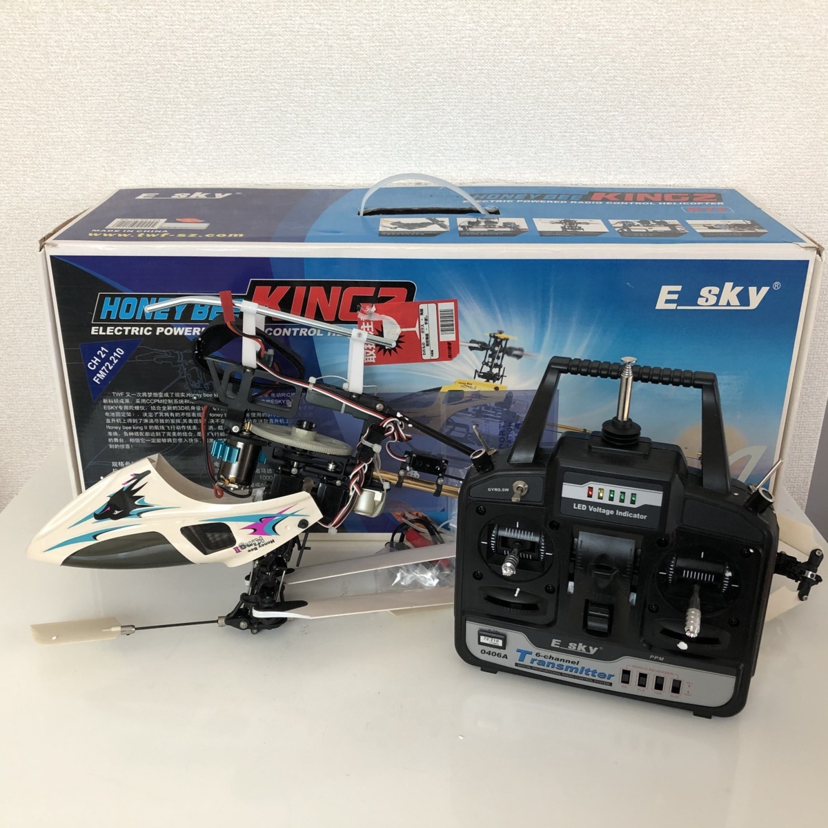 ラジコン ヘリコプター E-SKY HONEY BEE KING3 ラジコン ヘリコプター