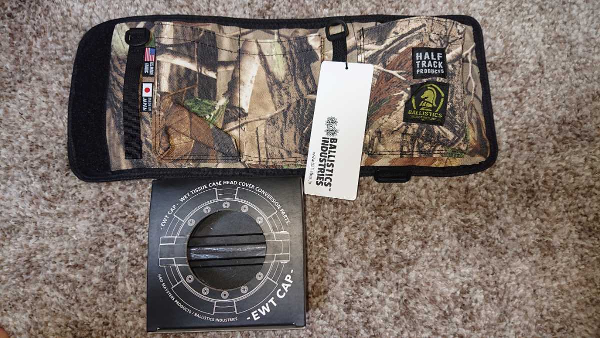 新品】【未使用品】バリスティクス ウェットティッシュカバー リアル