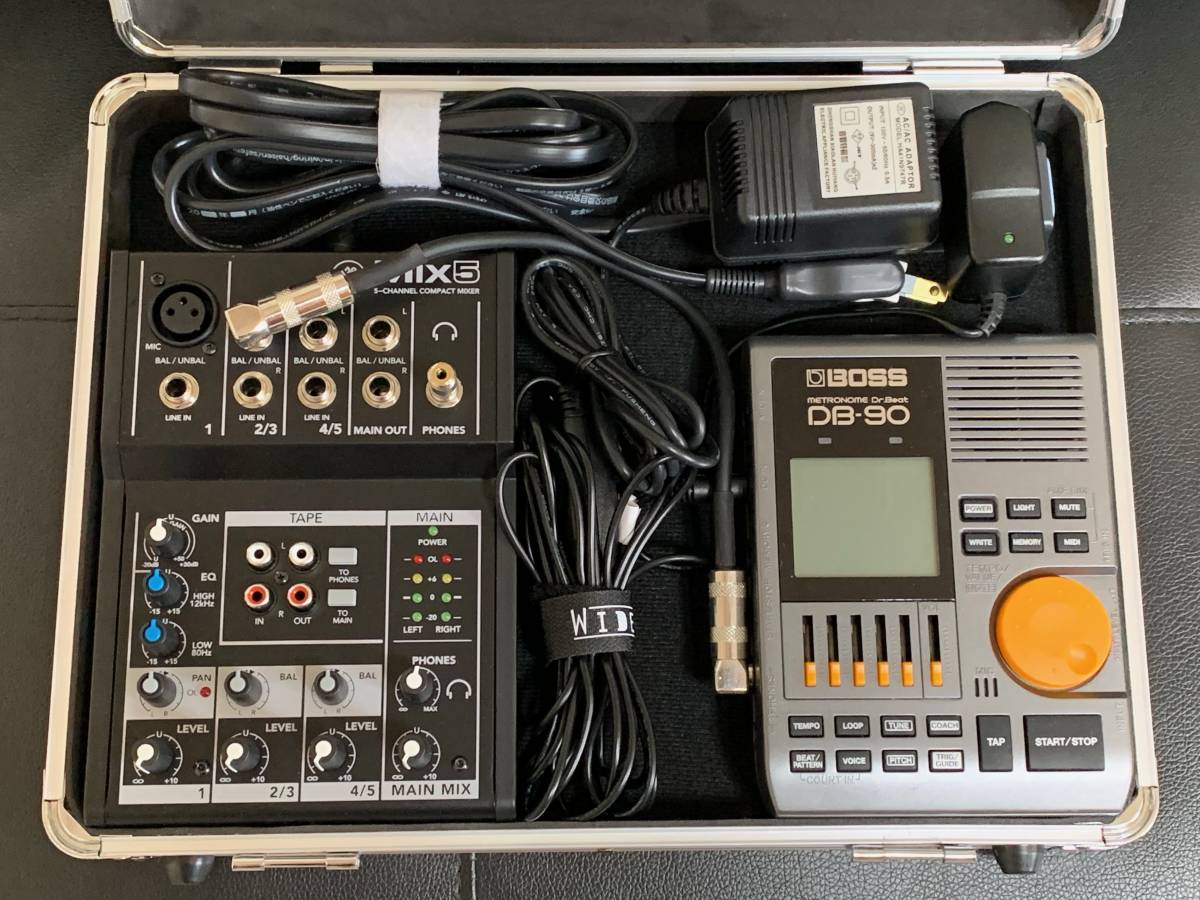 総額68660円相当 イヤモニ4人分セット MACKIE CANARE ケース付