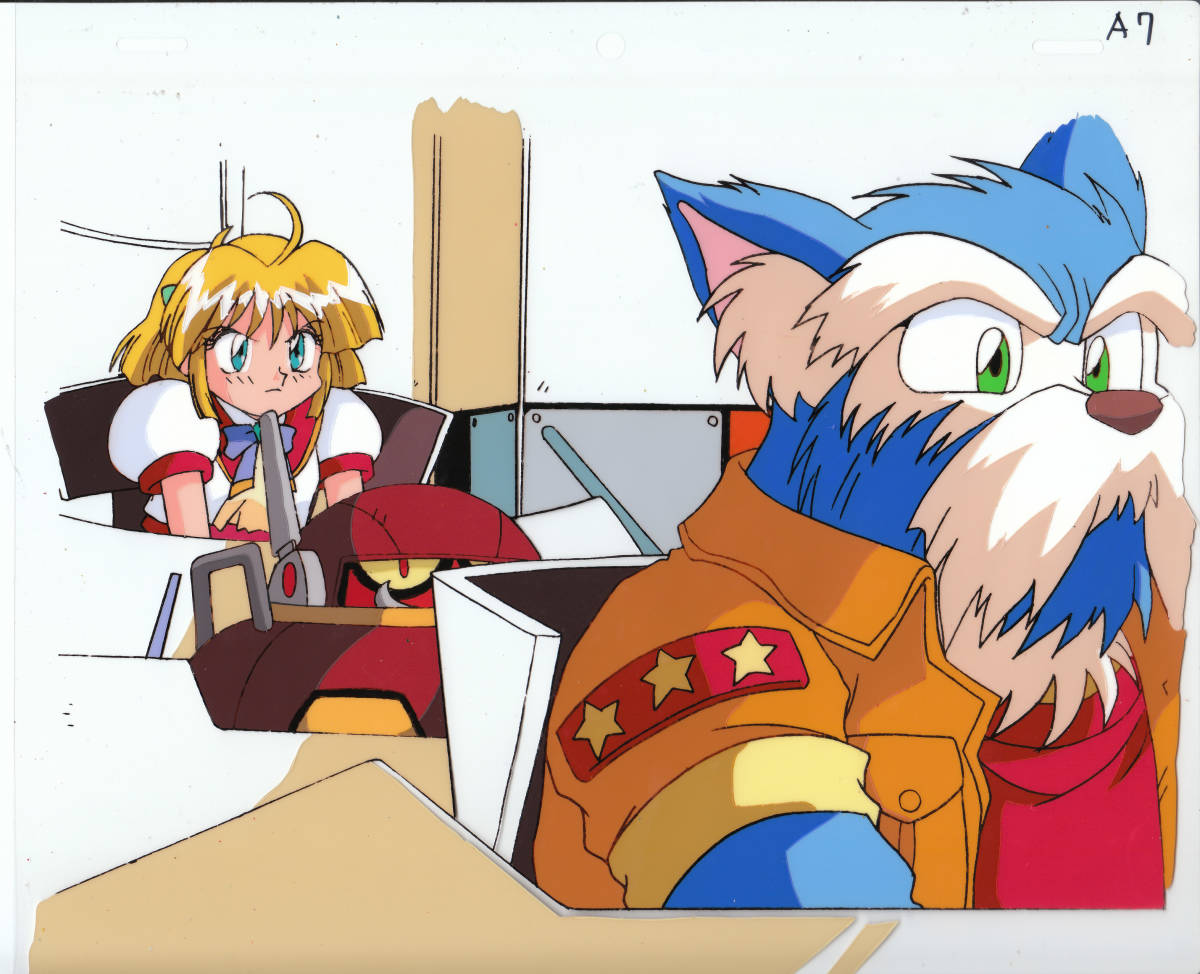 「クライムクラッカーズ」OPセル画 ロ-28（セル画・原画）クライムクラッカーズ 2 (CRIME CRACKERS