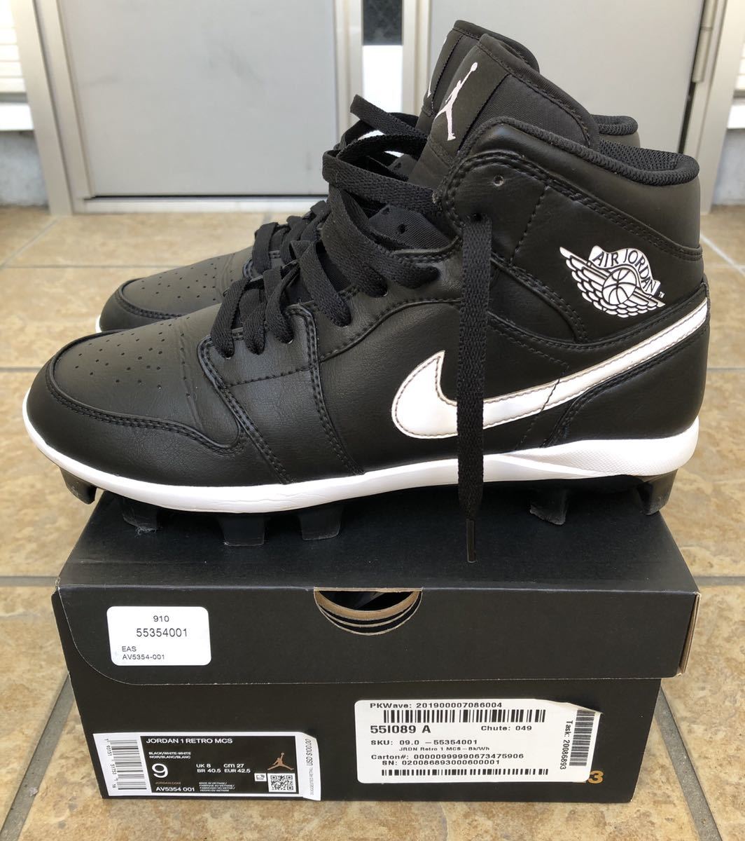 Nike Air Jordan 1 ハイカット 27センチ 野球スパイク 27-28センチNIKE
