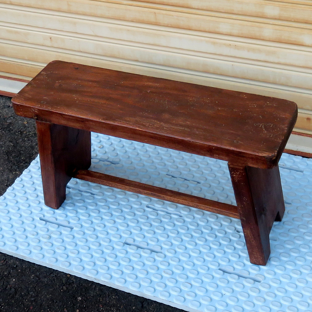 踏み台 花台 台 古家具 古道具 アンティーク 昭和レト 椅子 飾り台