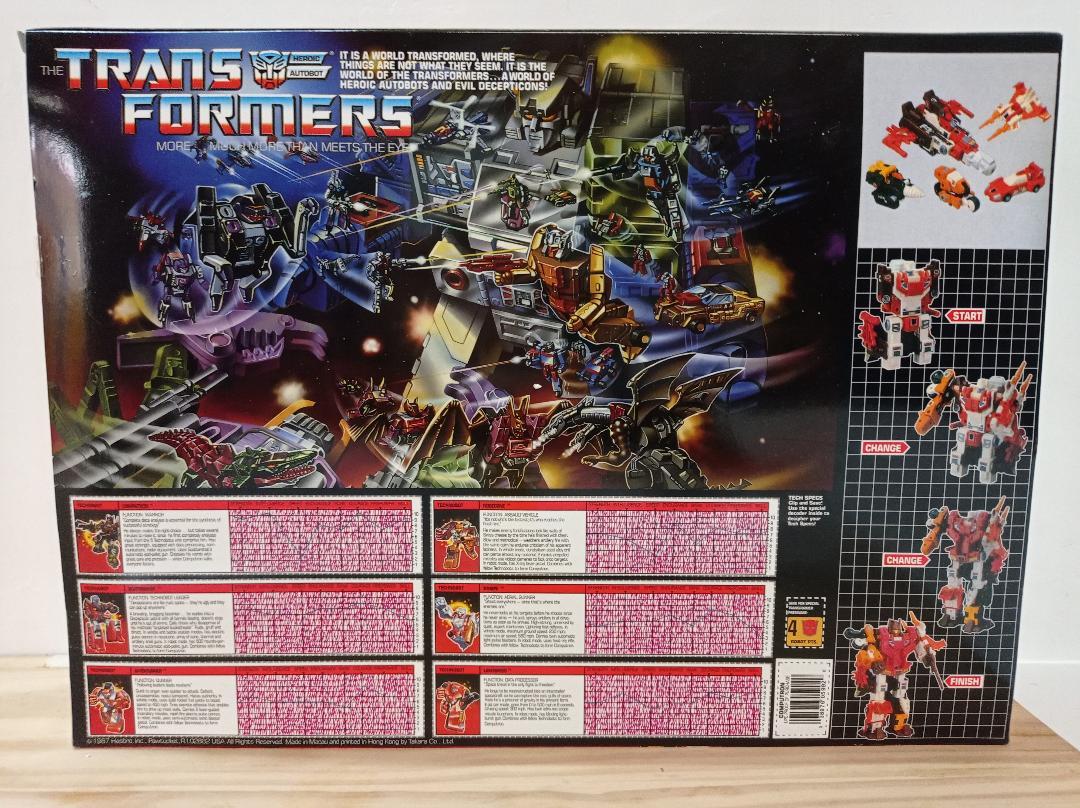 新品】 200815)373) US版 トランスフォーマー G1 スクランブルシティ