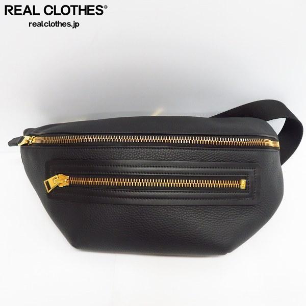 【未使用】TOM FORD ボディバッグ ブラック TOM FORD トムフォード ボディバッグ ブラック 【公式通販】