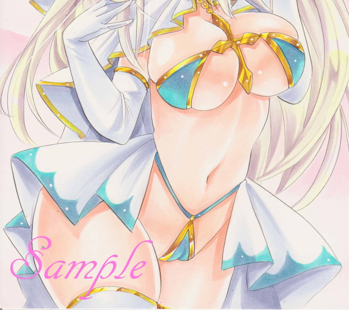 新品 同人手描きイラスト オリジナル ヒーラー少女 ケント紙 の落札情報詳細 ヤフオク落札価格情報 オークフリー スマートフォン版
