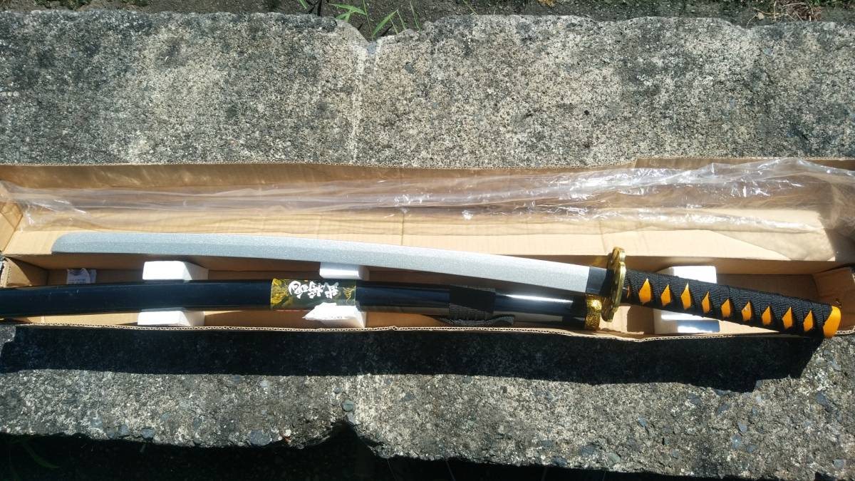 新品 鬼滅の刃コスプレにどうぞ 武将魂 模造日本刀 黒 日輪刀 竈門炭治郎 かまど たんじろう の落札情報詳細 ヤフオク落札価格情報 オークフリー スマートフォン版