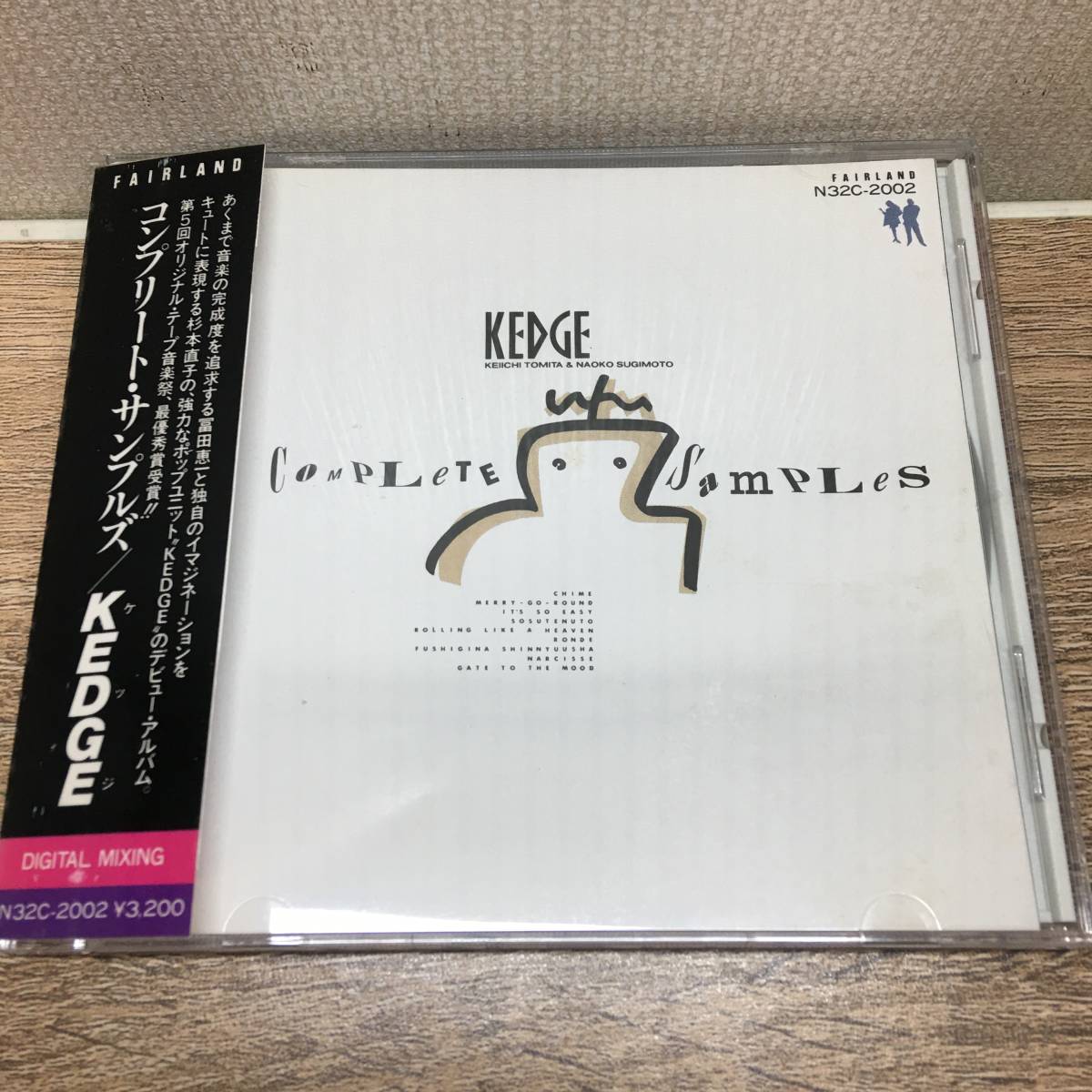 a1 KEDGE「COMPLETE SAMPLES」1988年 富田恵一/杉本直子の落札情報詳細