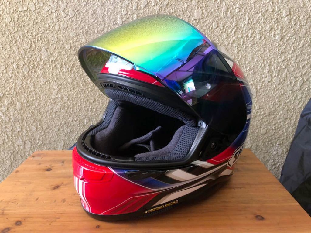 SHOEI Z-7 RUMPUS ランパス フルフェイス ヘルメット z7 トリコロール