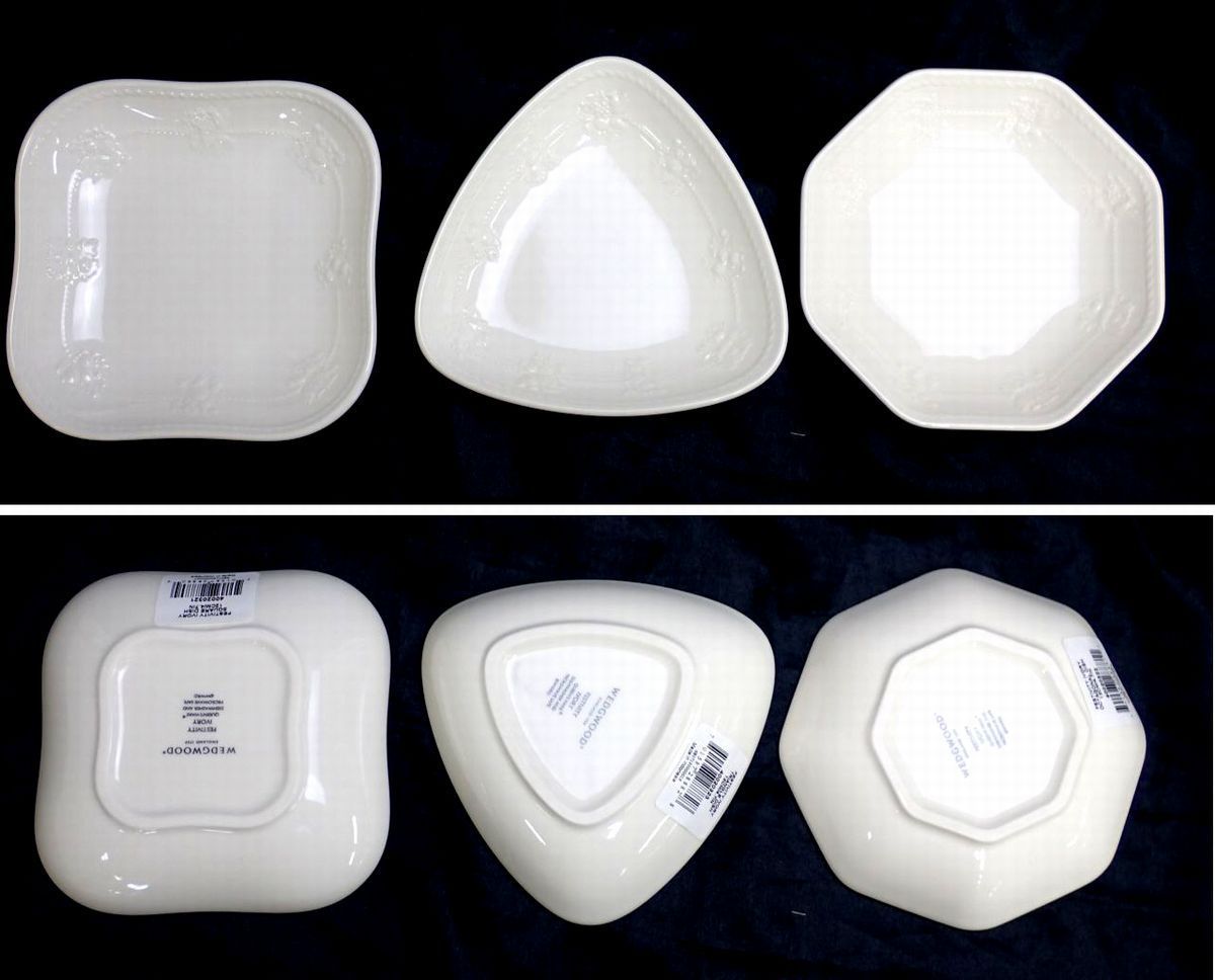 ウェッジウッド　フェスティバル　トレイ 新品】☆未使用 WEDGWOOD/ウェッジウッド フェスティビティ プチトリオ