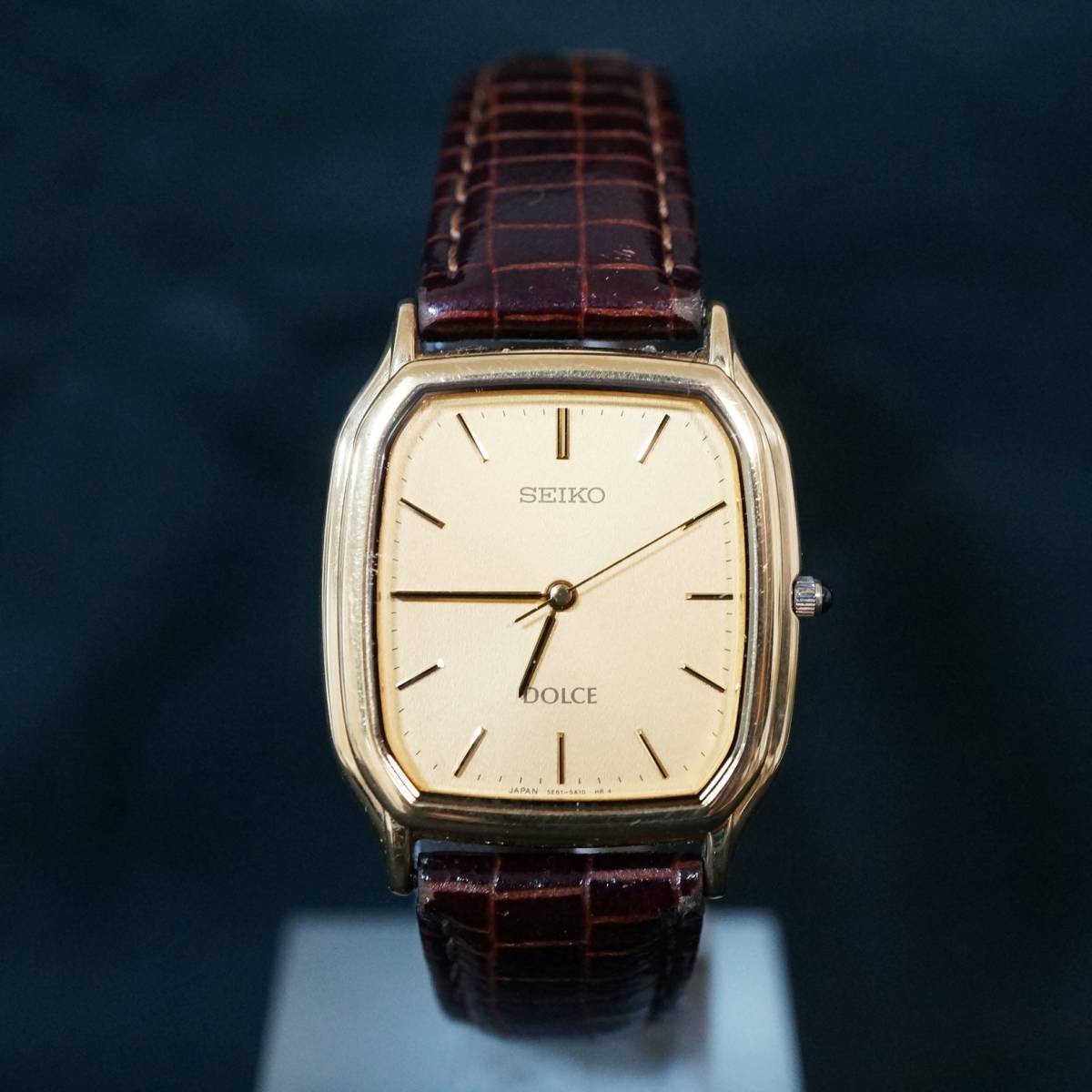 SEIKO セイコー ドルチェ DOLCE クォーツ 腕時計 5E61-5A10 セイコー/DOLCE(ドルチェ)/型番：5E61-5A10/クォーツ/腕時計の