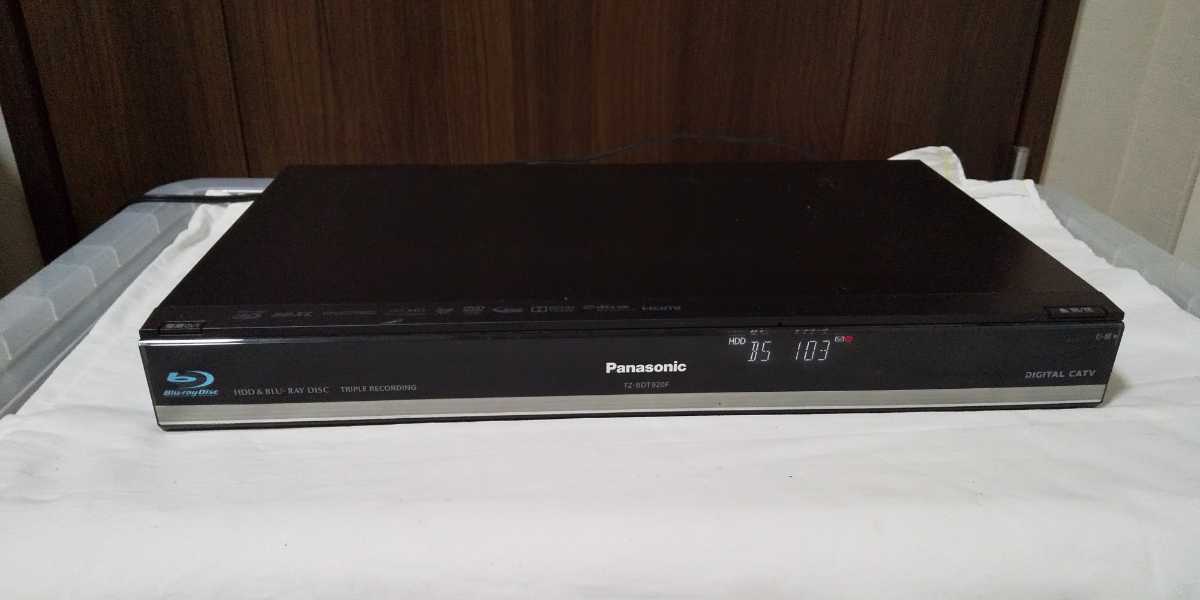 美品 Panasonic パナソニック TZ-BDT920F ブルーレイレコーダー BD 3D