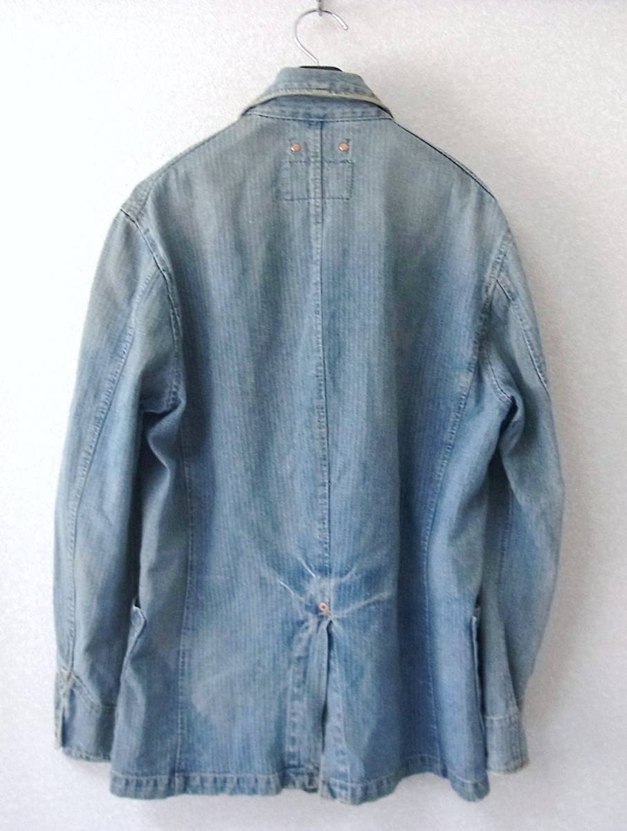 Levi's redloop 70802-04 デニムジャケット ビンテージ加工