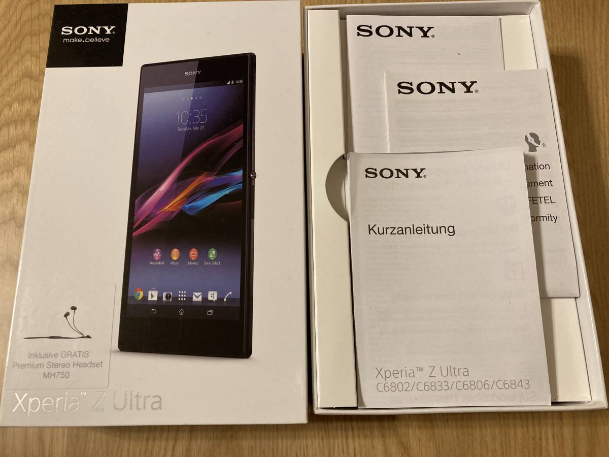 Xperia Z Ultra C63 海外版 Sony ソニー 16gb ホワイト Simフリー スマホ Android5 1 1 充電クレイドル付 マグネットケーブル付 箱有 の落札情報詳細 ヤフオク落札価格情報 オークフリー スマートフォン版