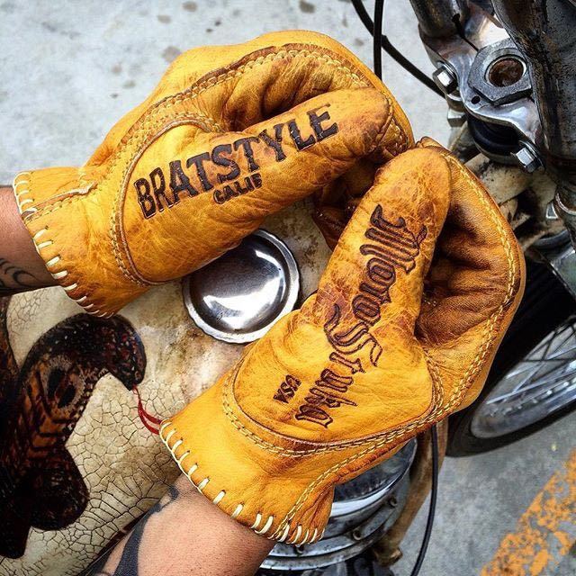 新品】BRATSTYLE × MOTOSTUKA SHANKS GLOVES ブラットスタイル