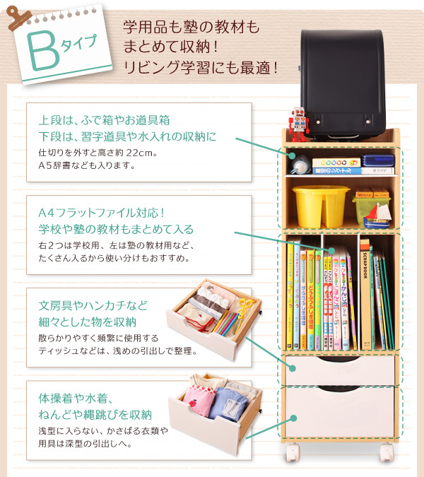 未使用訳あり ランドセルラック B ホワイト 収納ラック インテリア 棚 家具 男の子 女の子 可愛い 教科書 収納 の落札情報詳細 ヤフオク落札価格情報 オークフリー スマートフォン版