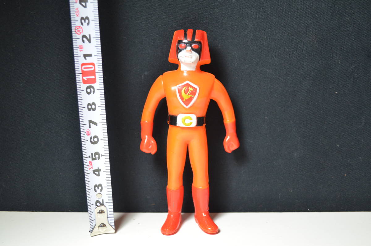 ポピー バトルコサック ソフビ人形 バトルフィーバーJ 昭和