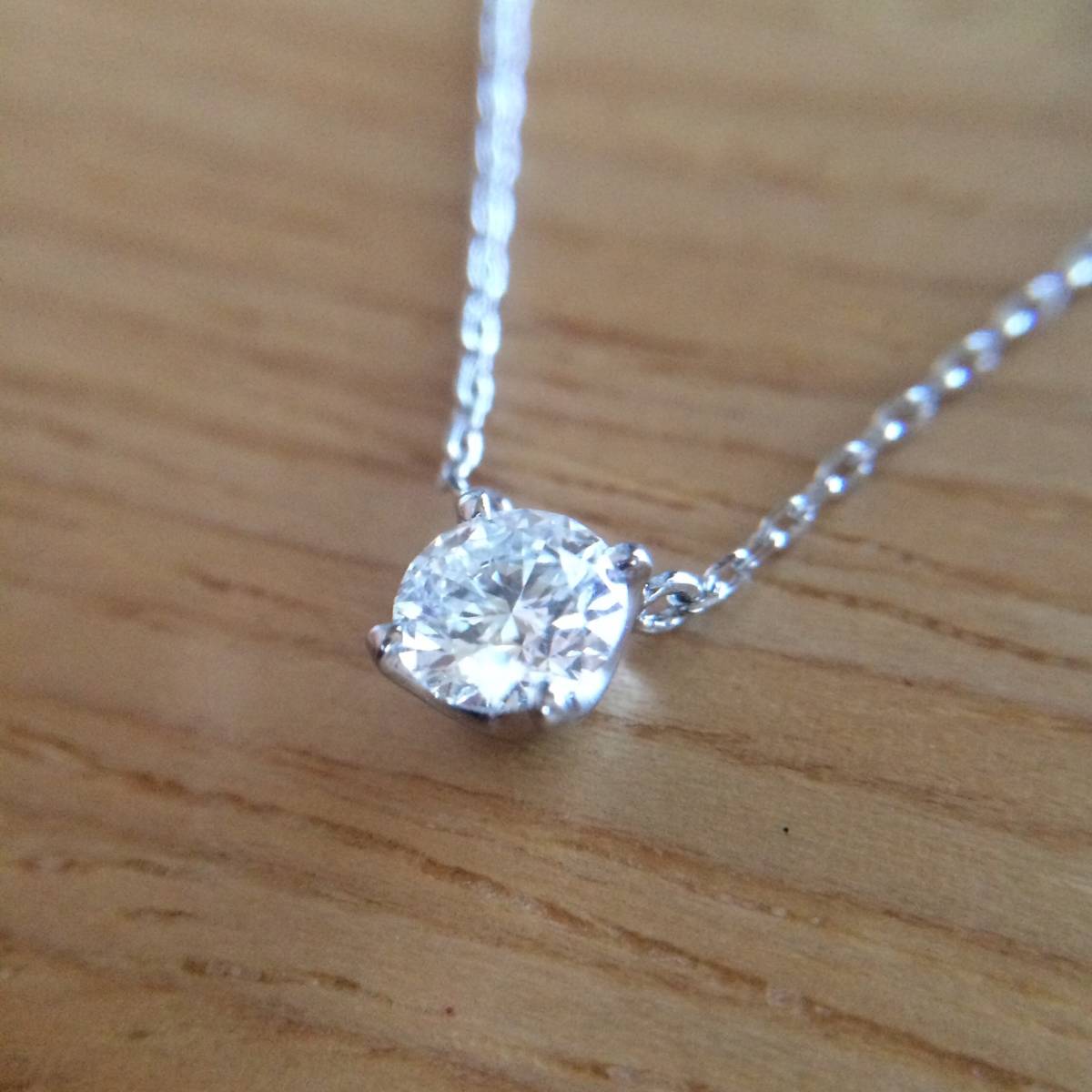 ヴァンドーム青山 0.38ct 大きい一粒ダイヤ エクセレント キャトル 