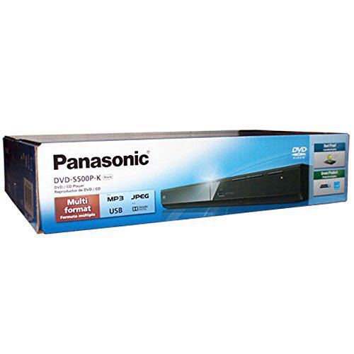 新品】パナソニック DVDプレーヤー Panasonic DVD-S500P-K リージョン  