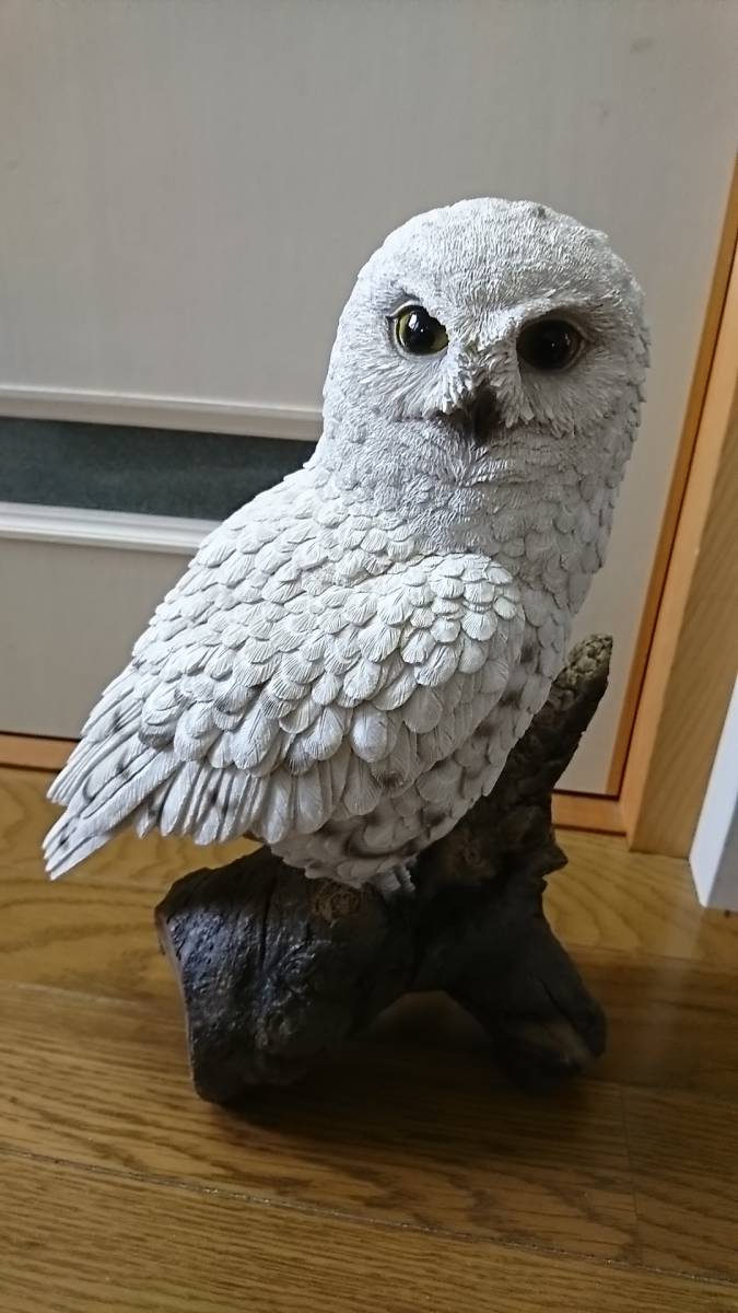 新品 白フクロウ置物 庭 インテリア オブジェ 約23x14xh32cm 未使用新品9 26 の落札情報詳細 ヤフオク落札価格情報 オークフリー スマートフォン版