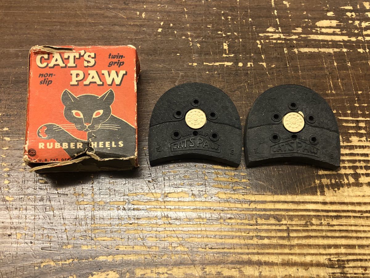 ビンテージ 40s 50s デッドストック CAT'S PAW キャッツポウ ヒール