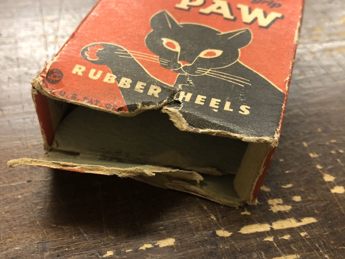 ビンテージ 40s 50s デッドストック CAT'S PAW キャッツポウ ヒール