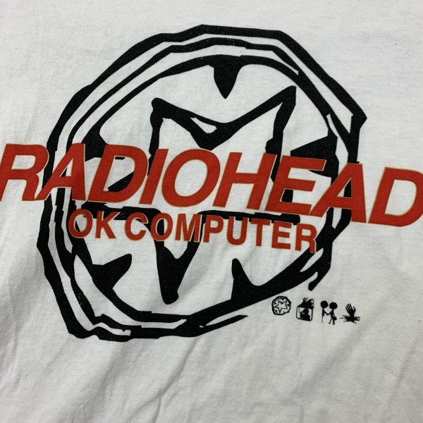 Radiohead Tシャツ 90s 00s ヴィンテージ レディオヘッド Ukロック Blur Oasis Primal Scream ブラー オアシス トムヨーク ロックt の落札情報詳細 ヤフオク落札価格情報 オークフリー スマートフォン版