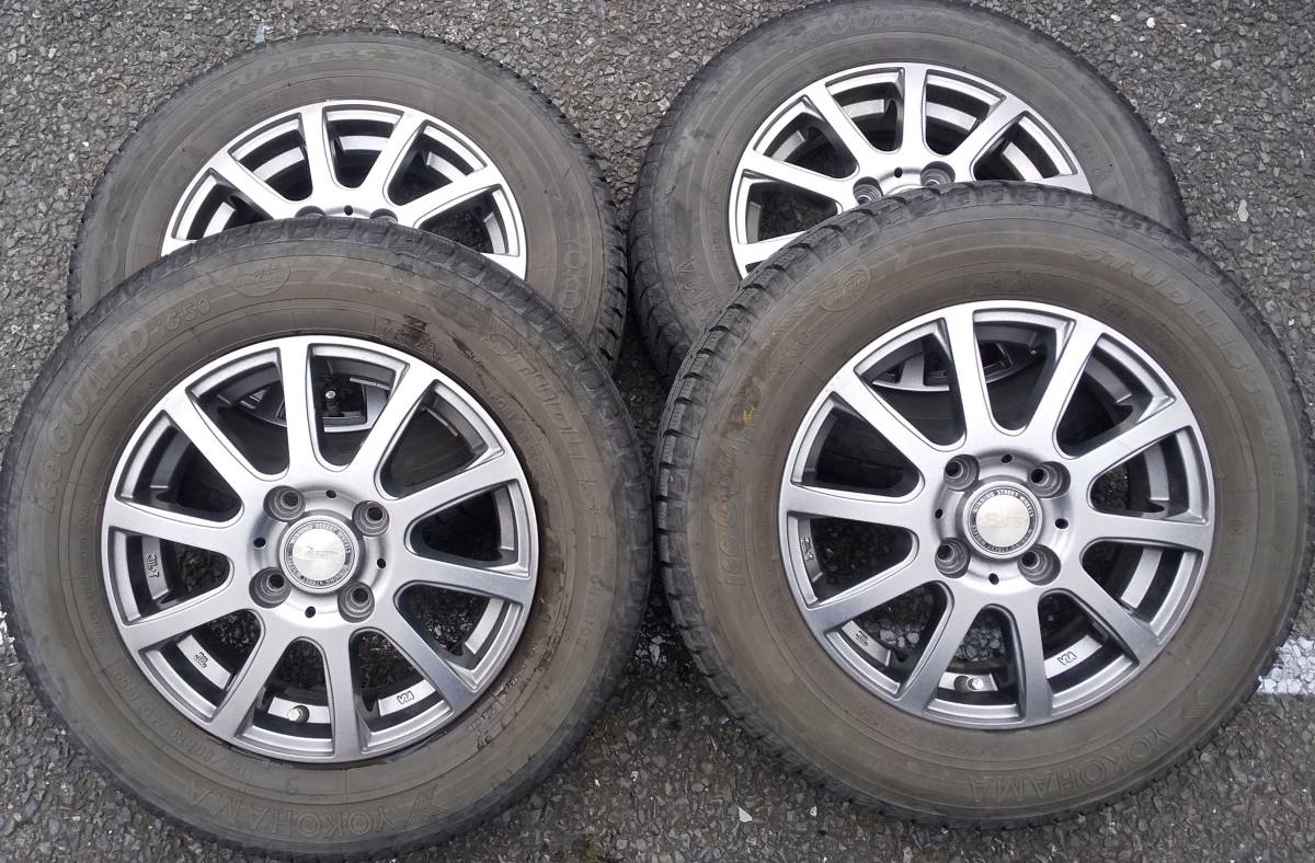 ヨコハマ アイスガード iG60 155/80R-13 スチールホイール 4本 ヨコハマ アイスガード iG60 155/80R-13 スチールホイール 4本