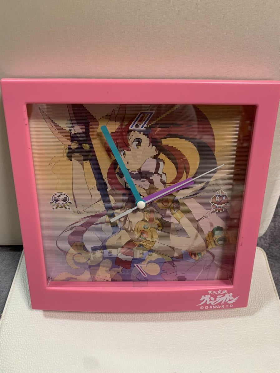 グレンラガン 天元突破 カミヤ シモン ヨーコ ニア ガイナックス Gainax 時計 掛け時計 の落札情報詳細 ヤフオク落札価格情報 オークフリー スマートフォン版