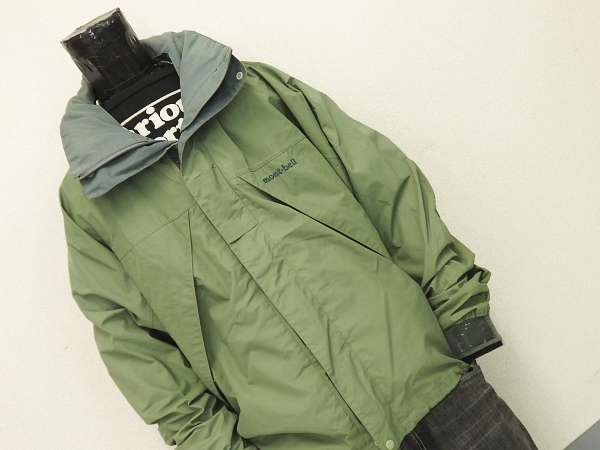 釣りにもオススメなgore Tex Montbell モンベル ゴアテックス ナイロン ジャケット M モスグリーン 防水 透湿 日本製 の落札情報詳細 ヤフオク落札価格情報 オークフリー スマートフォン版