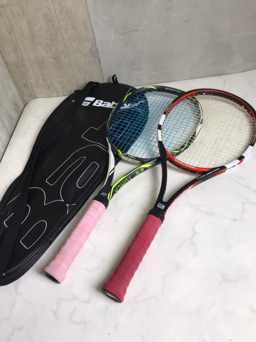 バボラ Babolat テニスラケット2本セット+ラケットカバー付属 バボラ Babolat テニスラケット2本セット+ラケットカバー付属