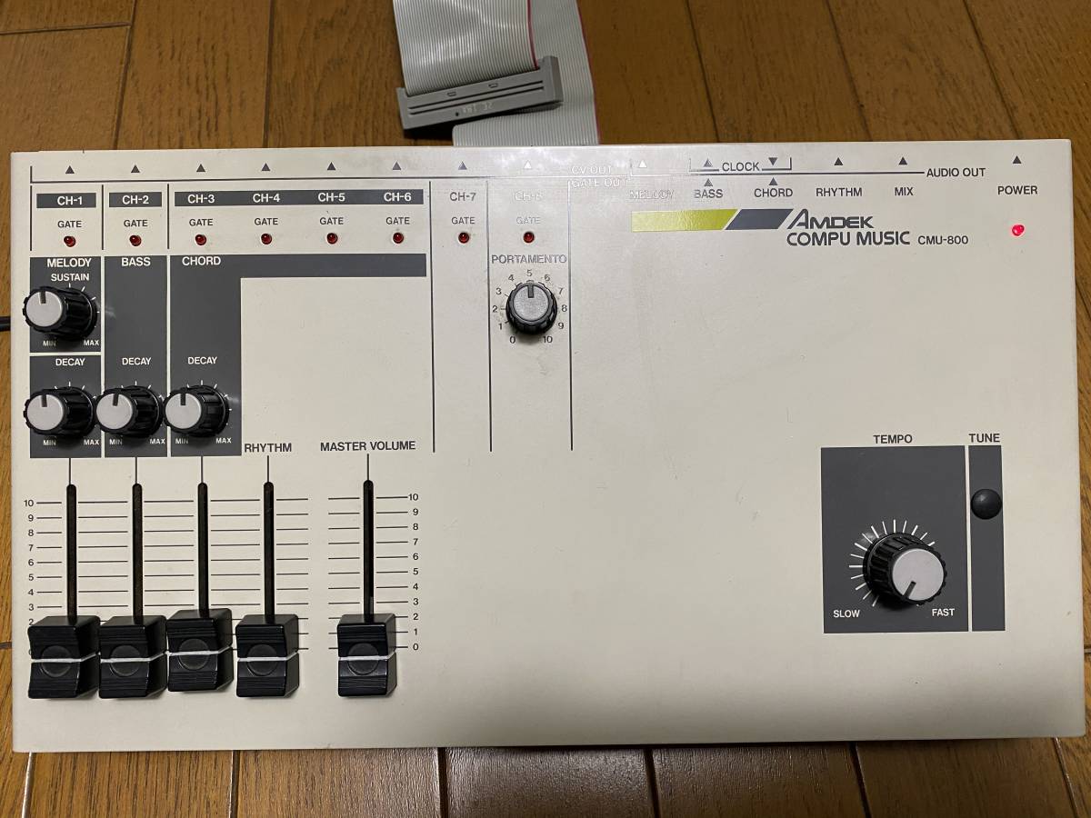 Amdek Roland Cmu 800 ワンオーナー 通電確認済み の落札情報詳細 ヤフオク落札価格情報 オークフリー スマートフォン版