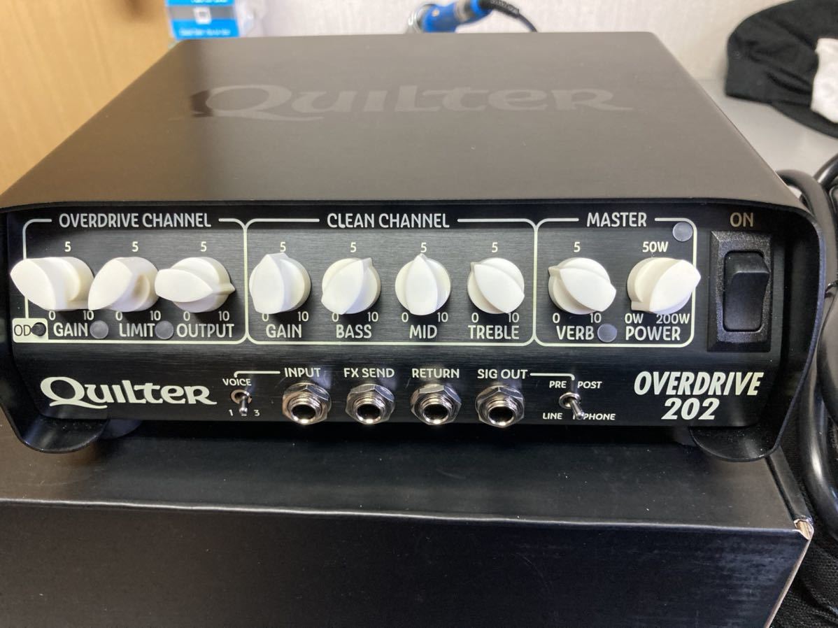 【即納!最大半額!】 Quilter overdrive200 200W アンプ ヘッド - アンプ