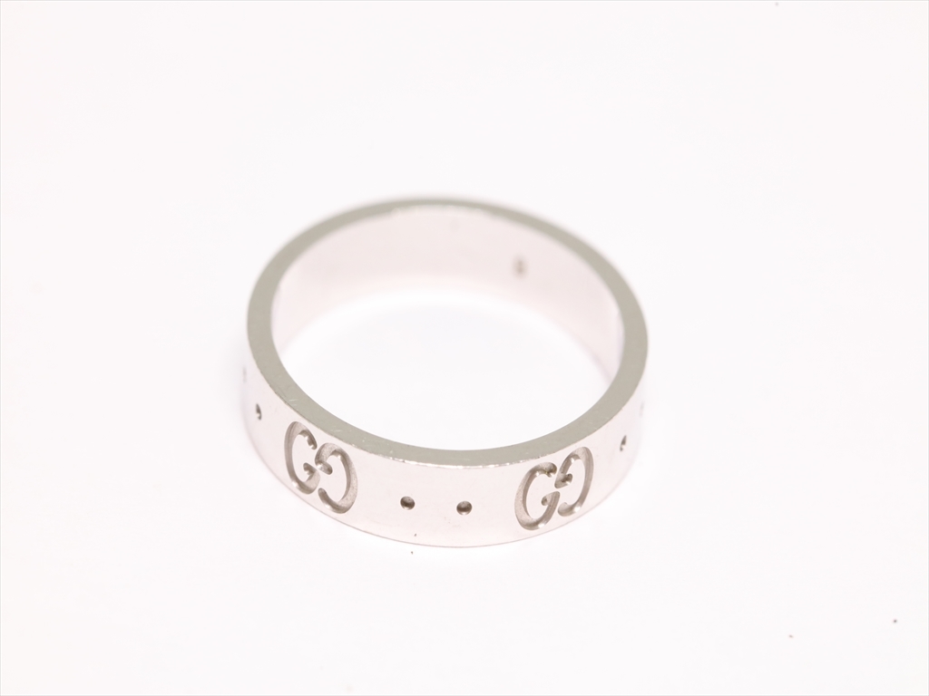 中古 1円 正規良品 Gucci グッチ 18k 750 3 4g 指輪 ピンキーリング 9号 メンズ レディース A の落札情報詳細 ヤフオク落札価格情報 オークフリー スマートフォン版