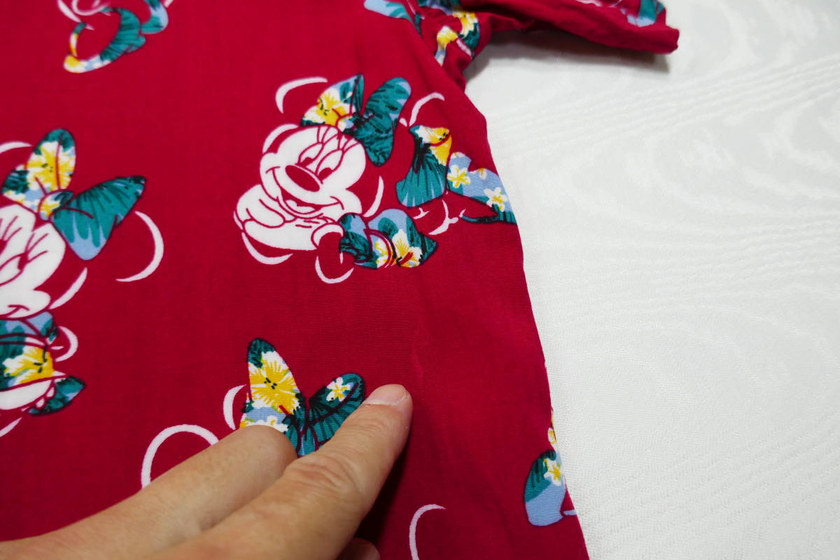 東京ディズニーリゾート ミニー 半袖 アロハシャツ サイズs レーヨン素材 検 オリエンタルランド ミッキー ネズミ ラット の落札情報詳細 ヤフオク落札価格情報 オークフリー スマートフォン版