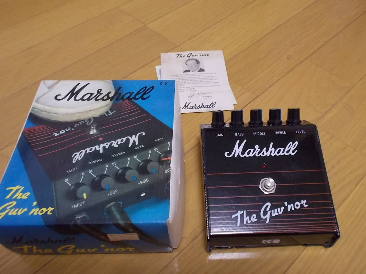 Marshall The Guv'nor 箱付き マーシャル ガバナー Marshall The Guv