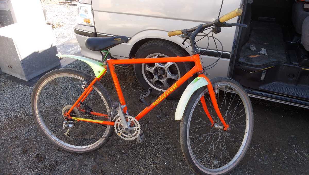 名車ブリヂストンワイルドウエスト 26型 420mm VINTAGE MTB 名車ブリヂストンワイルドウエスト 26型 420mm VINTAGE MTB