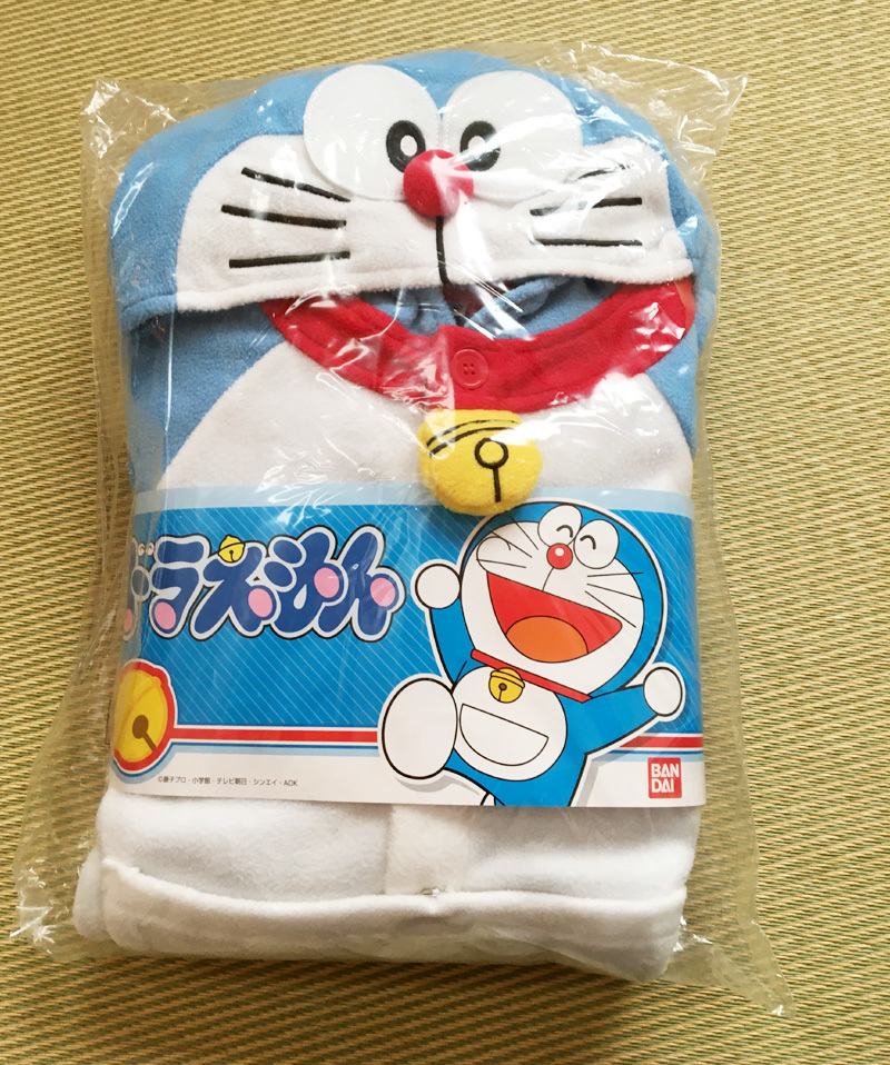 試着のみ 新品同様ドラえもんコスチューム子供用130 バンダイ仮装コスプレハロウィンパジャマパーティー着ぐるみ の落札情報詳細 ヤフオク落札価格情報 オークフリー スマートフォン版