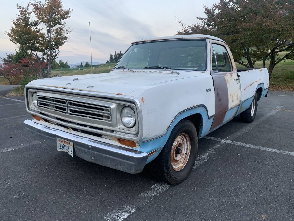 スタート 希少 1972年 ダッジ Dodge D100 アメ車 旧車 実動 国内未登録 登録書類有 ピックアップトラック Oem シボレー C10 の落札情報詳細 ヤフオク落札価格情報 オークフリー スマートフォン版