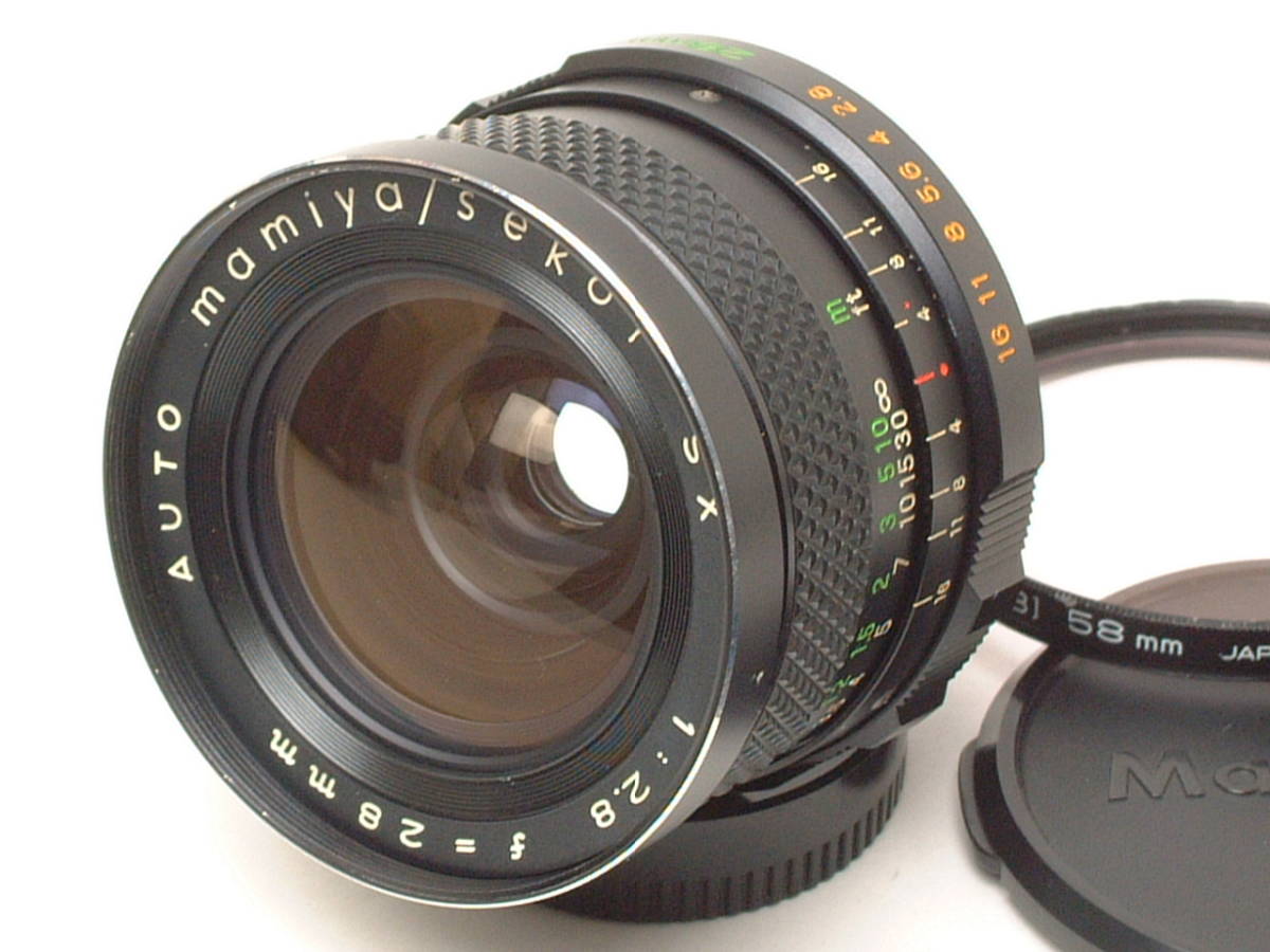 AUTO mamiya sekor F2.8 28㎜ M42マウント レンズ