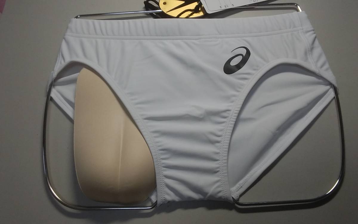 新品】縦スジパッド付き アシックス レーシングブルマ Oサイズ 新品未